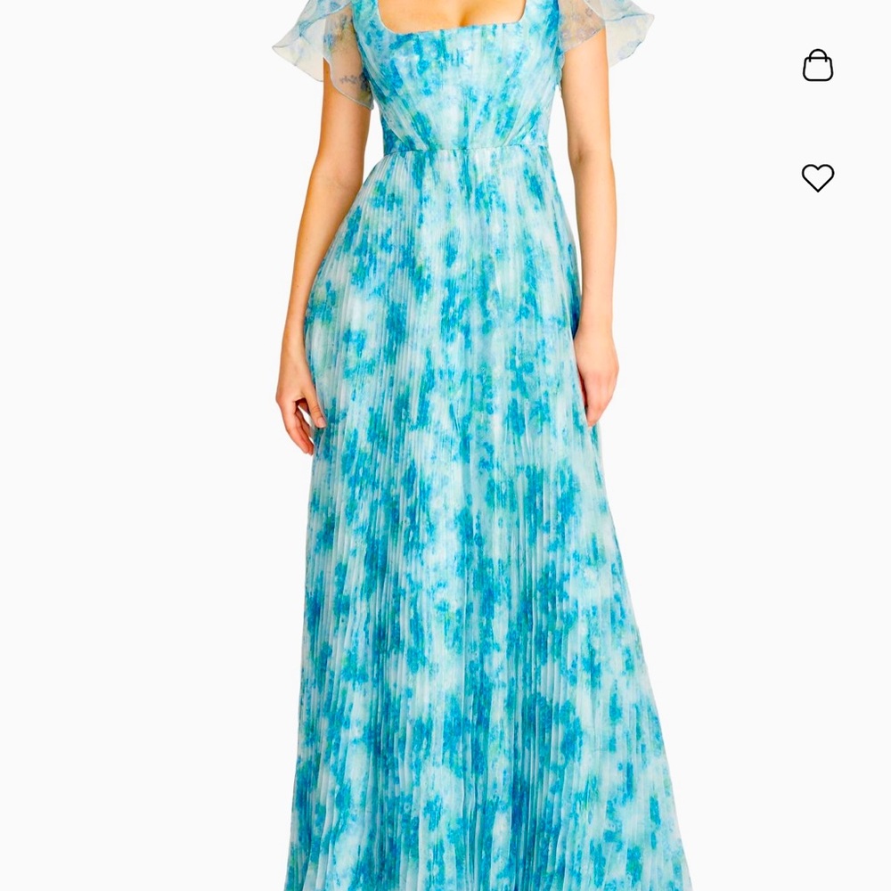 Elegant Blue Maxi Dress